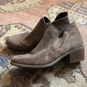 Suede Booties